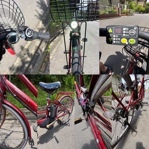 ☆電動アシスト自転車YAMAHA PAS ami-26インチ☆通勤通学買い物に