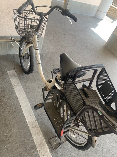 商談中　子供乗せ自転車 