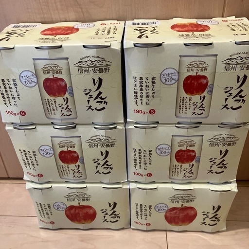 信州　安曇野　りんごジュース　ストレート100%    36缶　まとめまとめて