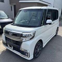 H28年　タントカスタム　RSトップエディションSAⅡ 両側パワースライドドア　スマートキー　ハーフレザーシートの画像