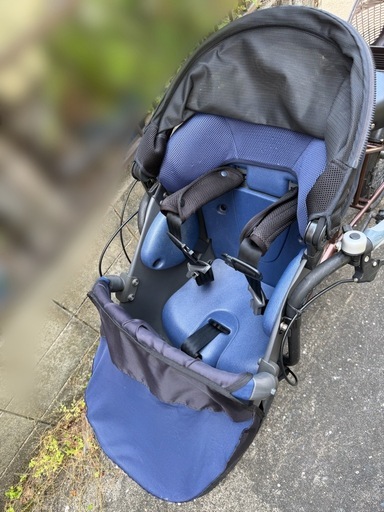 自転車 子供乗せ チャイルドシート付き
