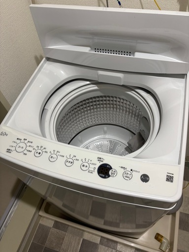【美品】全自動洗濯機 OBBW-60A(W)