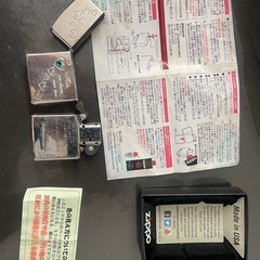ZIPPO ハートエンボス ストーン装飾 ライターの画像