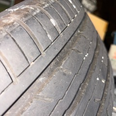 トヨタ純正ホイール ヨコハマタイヤ 17インチの画像