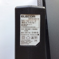 ELECOM 無線LANルーター WRC-1167GS2-B ブラックの画像