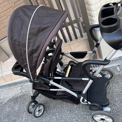 【早い者勝ち】GRACO（グレコ）　2人乗りベビーカーの画像