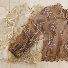 【お取引中】mysty woman レース　トップス３点セットの画像