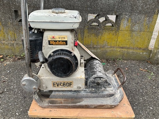 EXEN プレートコンパクター EVC60F エクセン エンジン Robin EY15  3.5PS 地均し 舗装の仕上げ