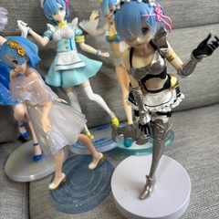 Re:ゼロから始める異世界生活 リゼロ レム ラム フィギュア まとめ売り セット 大量 11体の画像