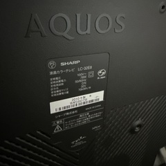 液晶テレビ TV AQUOS アクオス LC-32E8 32V の画像