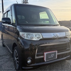 【支払総額13.8万円】 激安ハイトワゴン タントカスタムX 車検令和10年5月 片側パワスラ フルセグTV 機関良好 内外装良好♪の画像