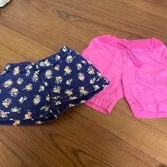 女の子　ショートパンツ4枚の画像