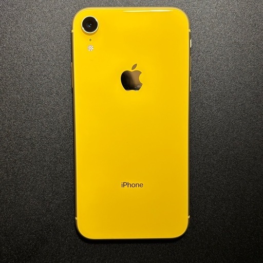 【取引中】iPhoneXR 258GB イエロー 