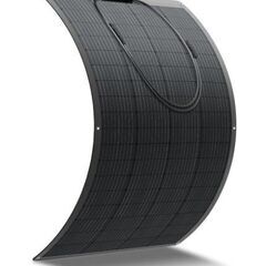 ★★ほぼ未使用！【耐久25年・ETFE素材】LVYUAN ソーラーパネル CSSF-200W 単結晶 キャンプ・アウトドアや車中泊、ポータブル電源に！の画像