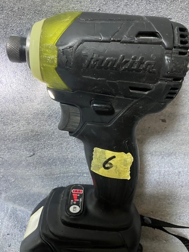 買取実績】マキタ インパクトドライバ TD148D バッテリー、充電器 ③マキタ18vインパクトドライバTD148D中古品、本体のみ