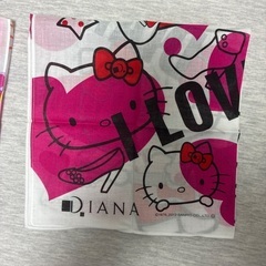 DIANA ハローキティ　ハンカチ　新品の画像