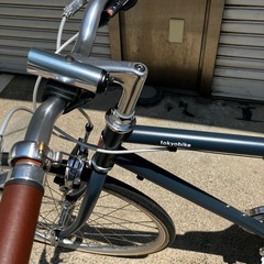 tokyobike 26  ブルー　ほぼ新品　の画像