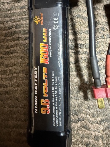  9.6V ミニバッテリー2本 12Vバッテリー 充電器セット 