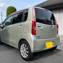 ★車両交換検討★女性ワンオーナー美車★低走行27000km/LA100SムーヴXエコアイドル★禁煙車/スマートキー/プッシュスタート/LEDヘッドライト/AUX付き純正CD/スロットルスペーサー装着/車検10年4月/記録簿多数★の画像