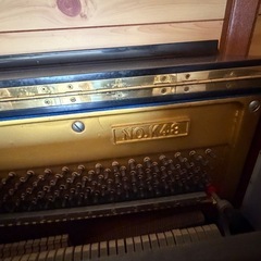 【無料】K.KAWAI アップライトピアノ K-48｜昭和43年製｜引き取り限定の画像