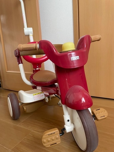 中古美品iimo 1歳半から使える折りたたみ三輪車 tricycle #02