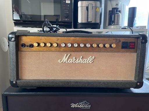 Marshall JTM60 真空管アンプ + Workhorse by visualsound WHS-J ギタースピーカー　ギター