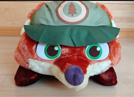 おまけつき！！ズートピアズートピア2赤いほっぺ寝そべりニック