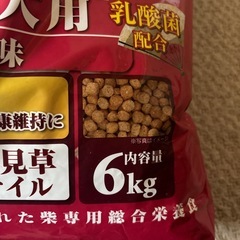 柴犬専用　ドッグフードの画像