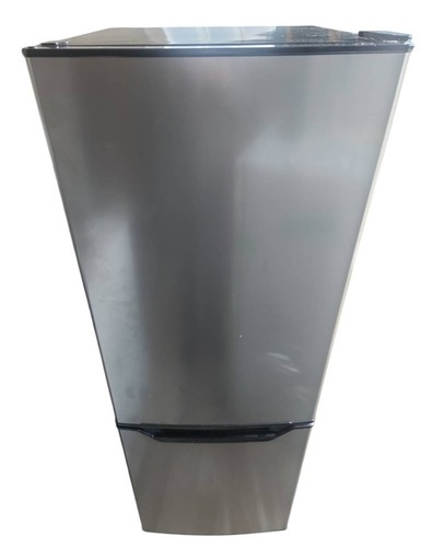 ​【美品/2022年製】山善 2ドア冷凍冷蔵庫 173L（PJKFR-D170）清掃済み