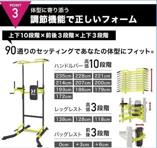 懸垂台・ぶら下がり機