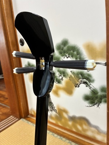 沖縄三線！貴重！知念大工型！本張り【一枚張り】付属品付き！ 沖縄三線！新品貴重！知念大工型！本張り【一枚張り】付属品付き