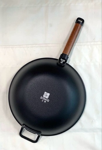 SANHOサンホ鉄製深鍋フライパン32cm (ゆう) 安城の調理器具《鍋