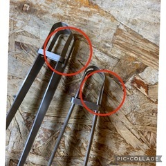 N6250125 ステンレス サラダトング ストッパー付き ５個セット 200×45ｍｍ 取り分け用トング 飲食店 店舗 直接引き取りも歓迎 大阪の画像