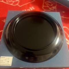 津軽塗り(菓子皿 )⑧在庫3枚有の画像