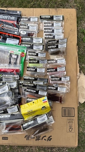 バス　　　ワームセット売り　値下げします。