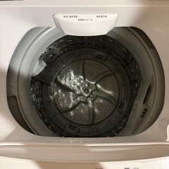     ニトリ　一人暮らし洗濯機  江東区の画像