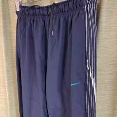 NIKE DRI-FIT ナイキ トレーニングパンツ ネイビー Mサイズジャージの画像