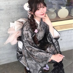 グレイル7点セット　2Wayチュール花柄セパレート浴衣の画像