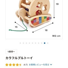 【BAJOバヨ】カラフルプルトーイの画像