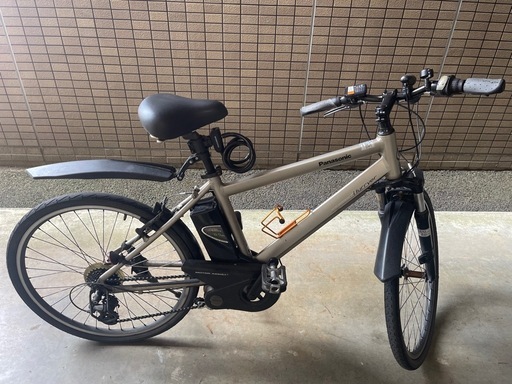 Panasonic ハリヤ 電動アシスト自転車】バッテリー良好・充電器あり