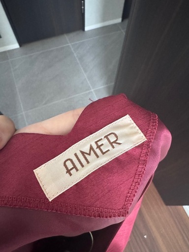 【AIMER】【エメ】　パーティードレス　お呼ばれ　結婚式　ブライダル