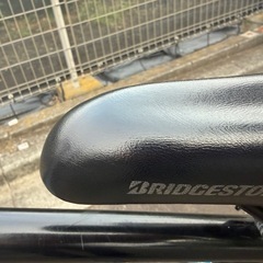 ブリヂストン　自転車　27インチ後ろかごつきの画像
