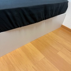 セミダブルベット　コンセント付の画像