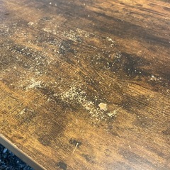 ニトリ ステイン センターテーブル ローテーブル 中古の画像