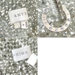 【極美品】ANTEPRIMA アンテプリマ スクエア ワイヤーバッグ ハンドバッグ シルバー④の画像