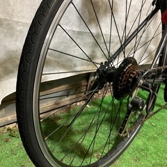 【クロスバイク ノーブランド 外装6段変速 700×28c】そのままお乗り頂けます！一部地域送料無料！防犯登録別途600円（必須）の画像