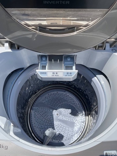 ?SHARP 全自動電気洗濯機 ES-KSV9E-N