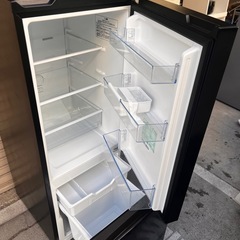 【2024年製】ブラック家電3点セット 冷蔵庫162L 洗濯機7kg 電子レンジ 一人暮らしセット 美品の画像