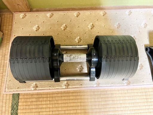 【値下げ】NUO 32kg ４キロ刻み可変式ダンベル・ダンベルラック・インクラインベンチ