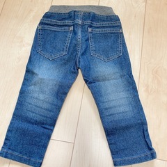 子ども服　80サイズ　甚兵衛　ジーンズ　の画像